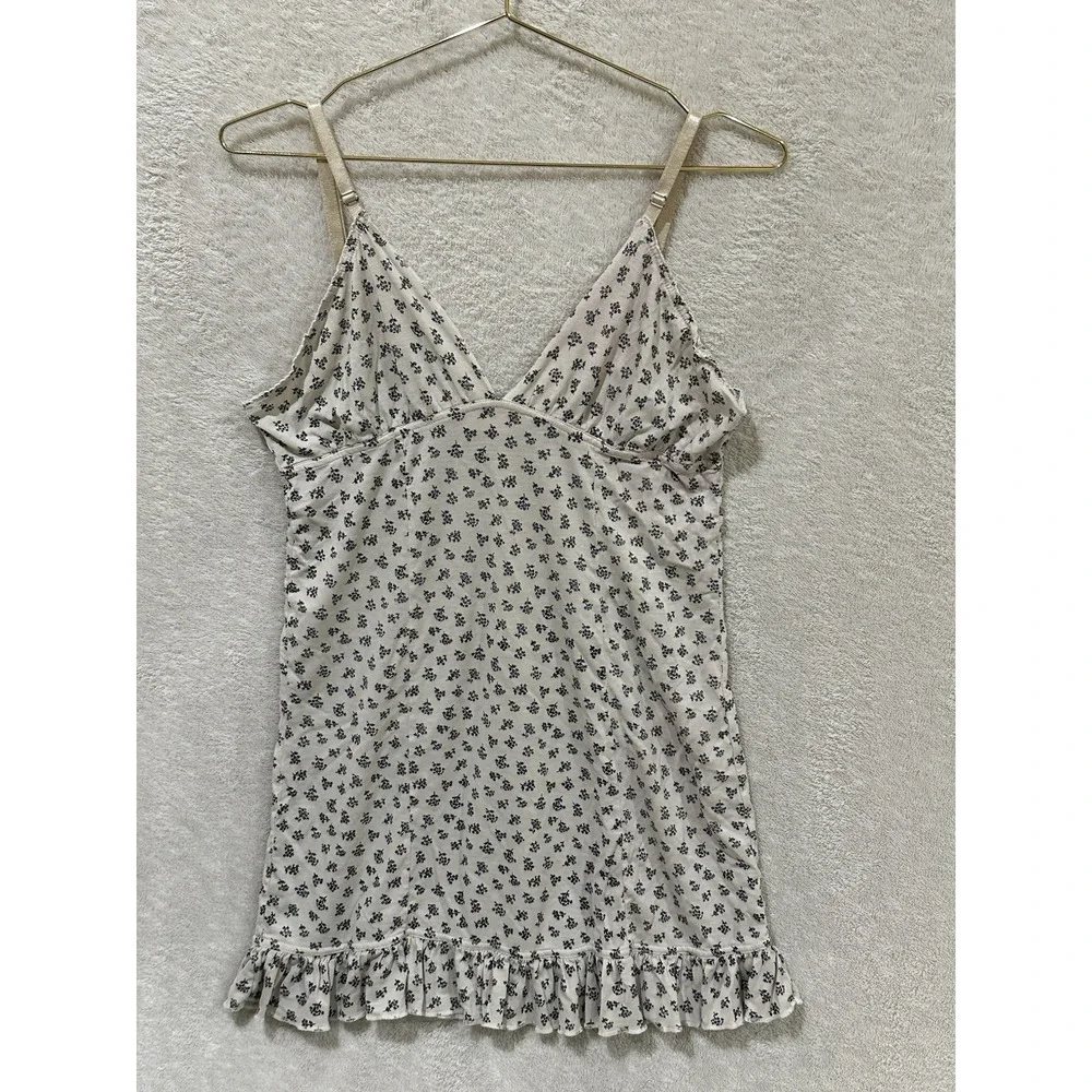 Y2K Victoria's Secret Angels‎ Ditsy Floral Slip Dress Women's Small Sleepwear